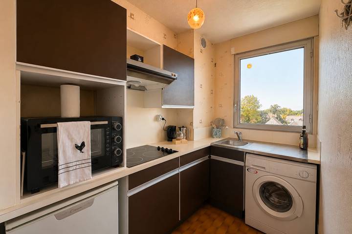 Entire studio, La Madeleine - Balcon - Quartier Château in Bagnoles-de-l'Orne, Parc naturel régional Normandie-Maine