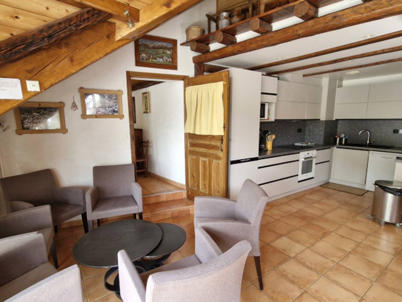 Appartement entier, Chalet 11 pers, 5 ch, pied des pistes, balcon, parking, Wi-Fi, cheminée, Serre Chevalier in Saint-Chaffrey, Serre Chevalier