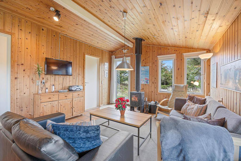 Klassisches Ferienhaus für 5 Personen und 2 Hunde in Bjerregård, Holmsland Klit