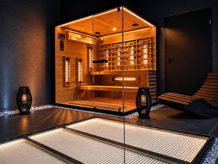 Ferienwohnung für 4 Personen, mit Sauna und Garten sowie Whirlpool - 1