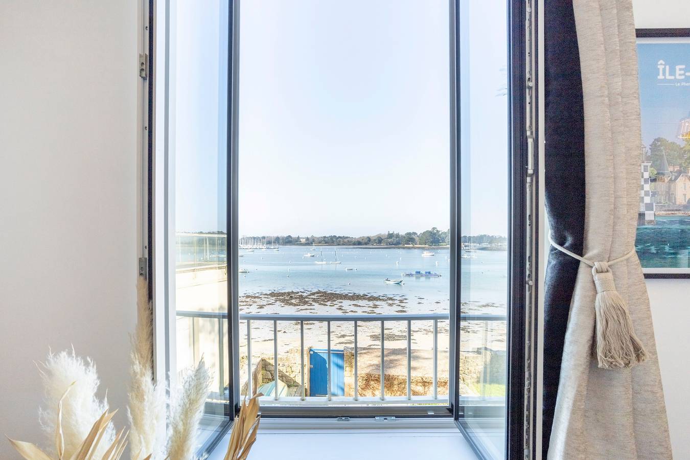 Ganze Wohnung, Le Nid des Perdrix – Meerblick, ideal für Familien in Île-Tudy, Quimper und Umgebung
