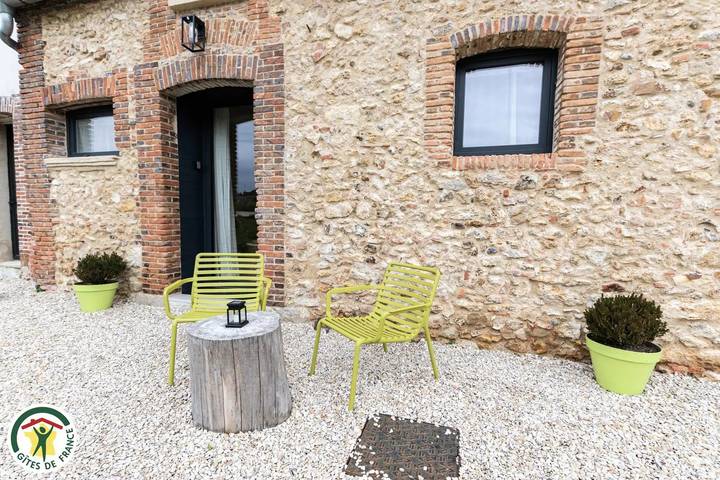 Gîte pour 4 personnes, avec terrasse