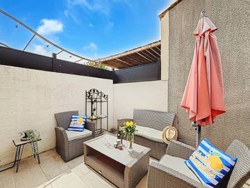 Gîte pour 4 personnes, avec terrasse à Lunel
