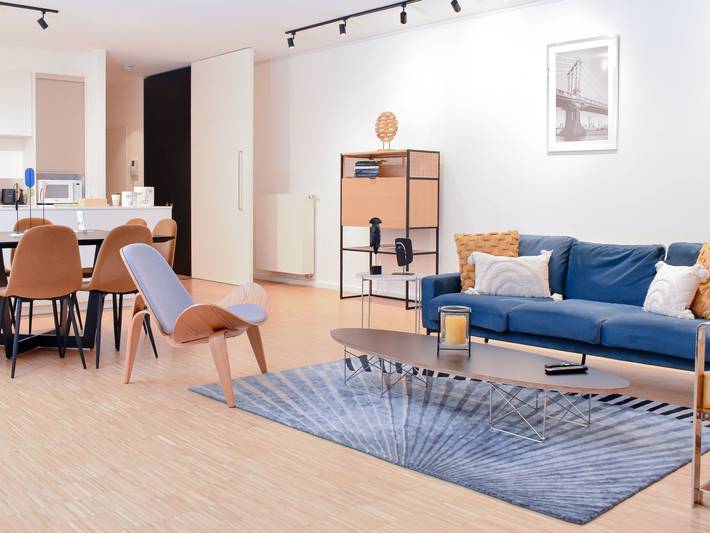 Gîte pour 4 personnes, avec balcon dans la Région de Bruxelles