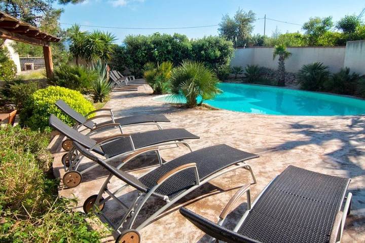 Villa pour 13 personnes, avec piscine et jardin à San Vito Lo Capo - 2