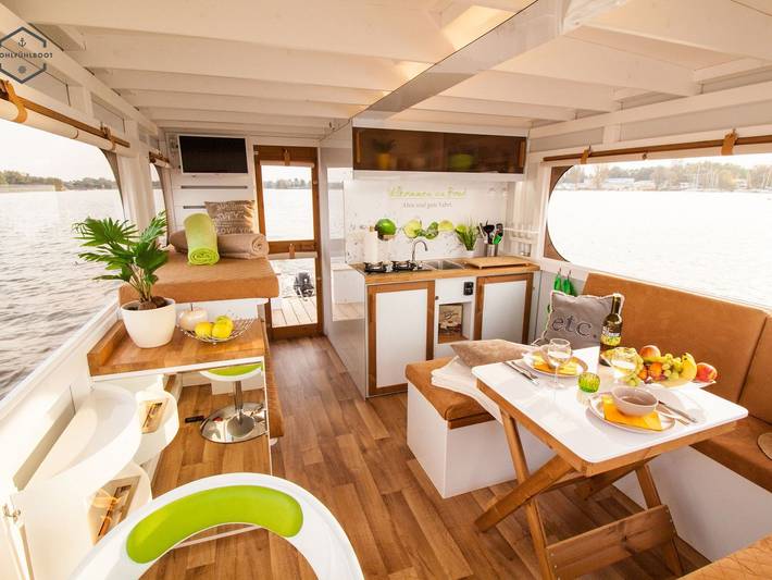 Ferienwohnung für 4 Personen, mit Balkon und Garten sowie Seeblick, kinderfreundlich in Bad Saarow - 4