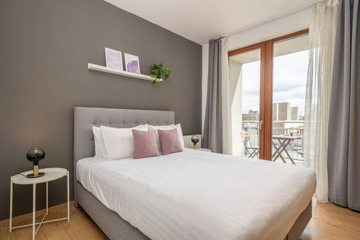 Apartahotel para 6 personas, con jardín en Budapest