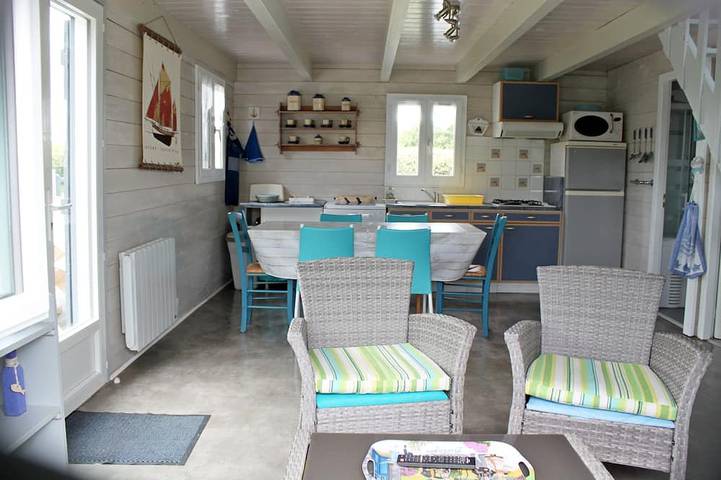 Chalet pour 5 personnes, avec jardin et terrasse