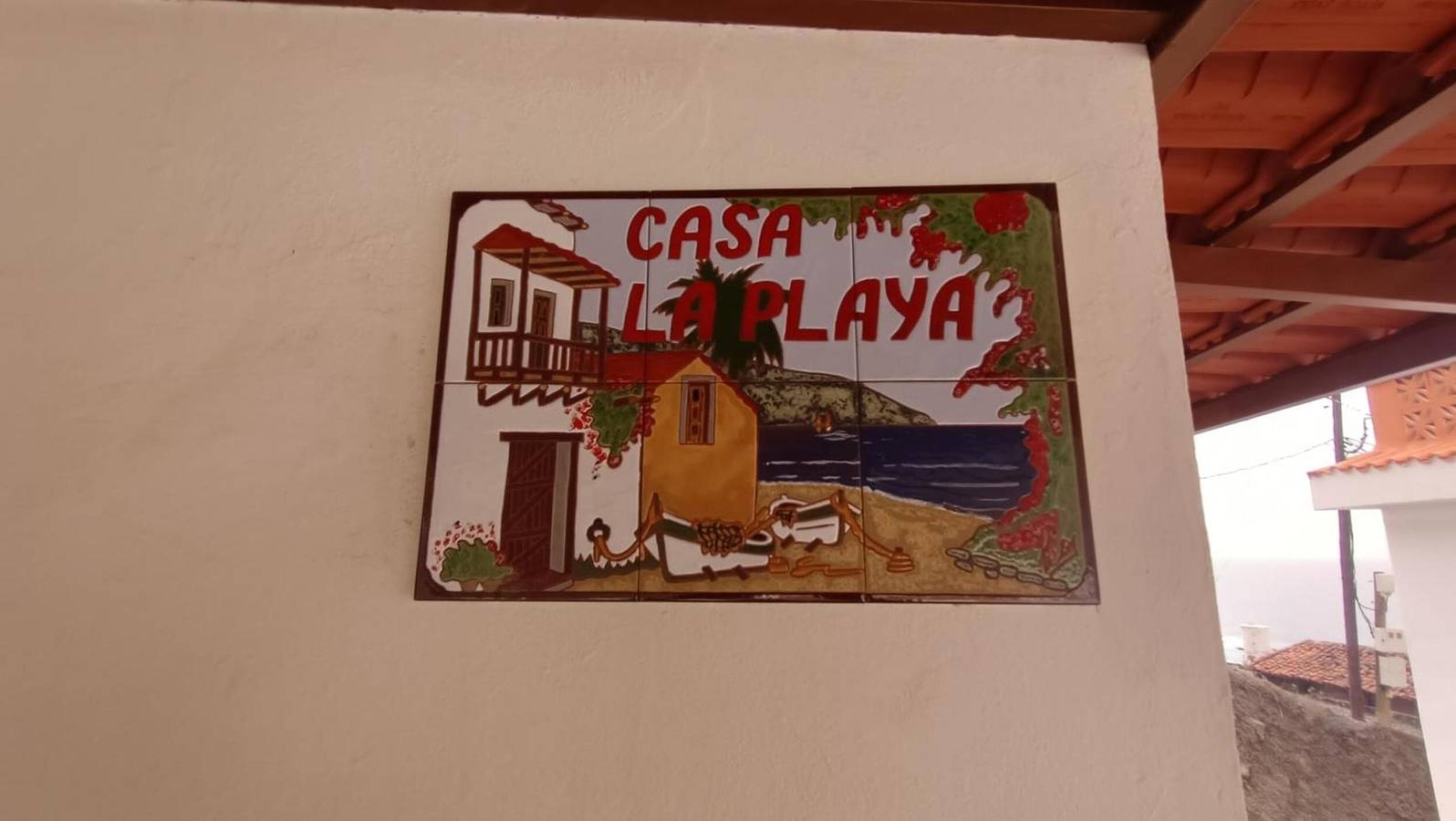 Ganze Wohnung, Alquilaencanarias Casa La Playa La Gomera – Meerblick, Balkon, nahe Playa de Alojera in Alojera, Vallehermoso