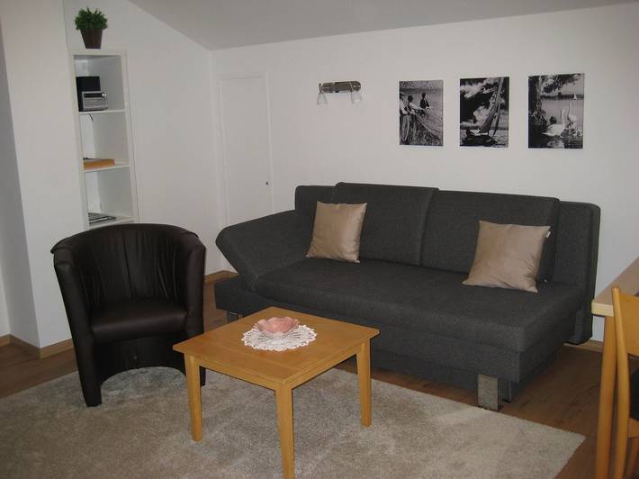 Ganze Ferienwohnung, Ferienwohnung Angerweidach - Ferienwohnung mit 1 sep. Schlafzimmer, Balkon, 60qm in Prien, Prien am Chiemsee