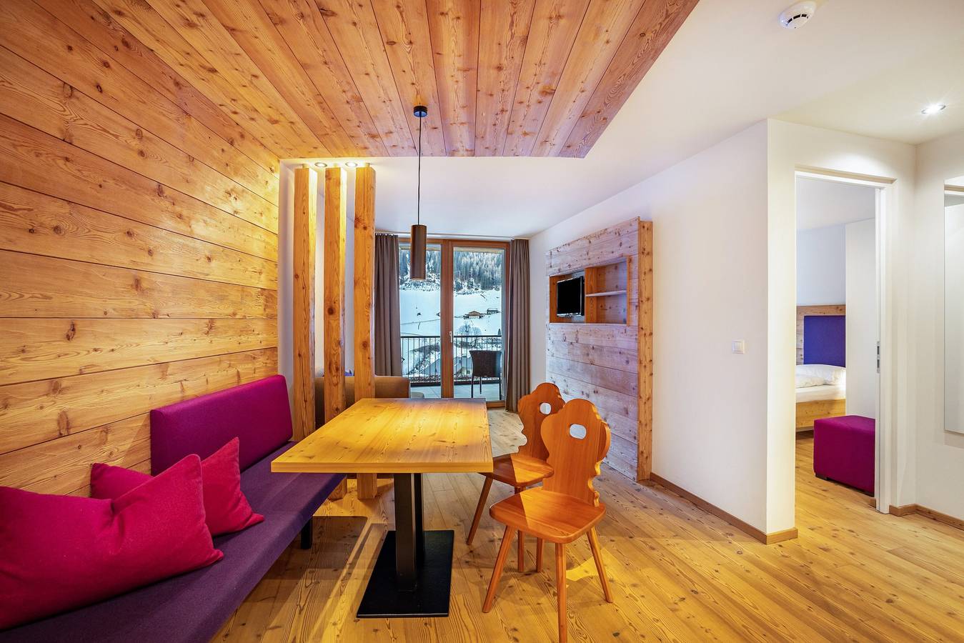Hel lägenhet, Holiday Apartment "Stoana Apt 2-1" with Relaxing Wellness Area in San Giacomo, Ahrn-dalen