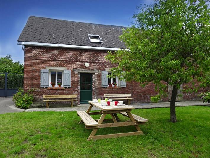 Location de vacances pour 4 personnes, avec Terrasse à Lanchères
