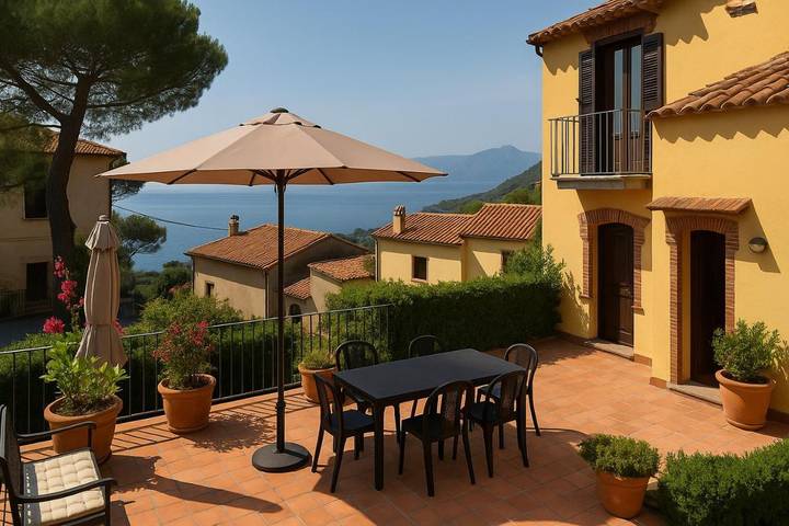 Villa per 5 persone, con panorama e giardino, con animali domestici in Basilicata
