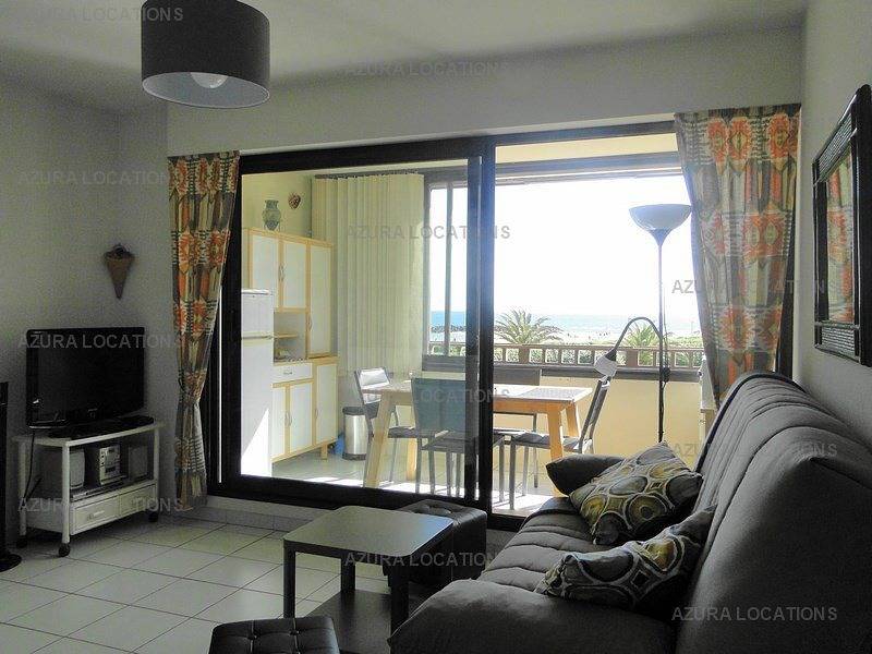 Apartamento vacacional entero, 1 bedroom apartment for 4 beautiful sea view Cap d'Agde in Cap d'Agde, Agde