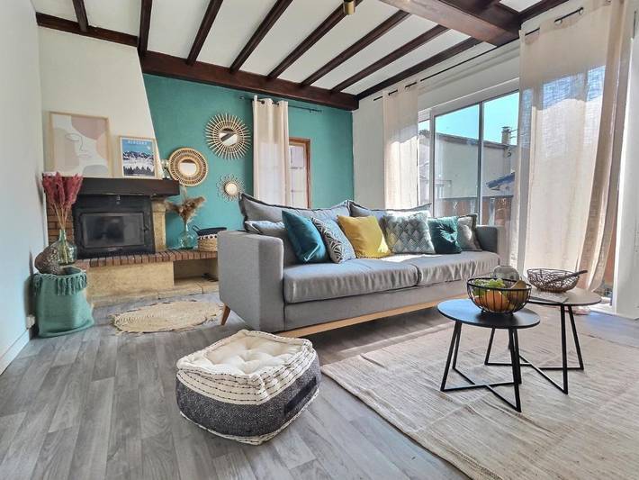 Gîte pour 4 personnes, avec balcon à Chabeuil