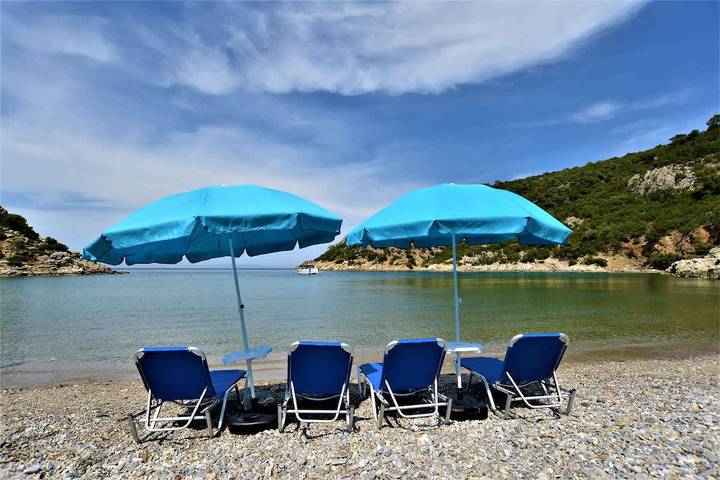 Villa für 7 Personen mit Meerblick in Poros