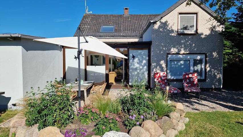 Ferienhaus für 5 Personen, mit Pool und Terrasse sowie Garten in Angeln Halbinsel