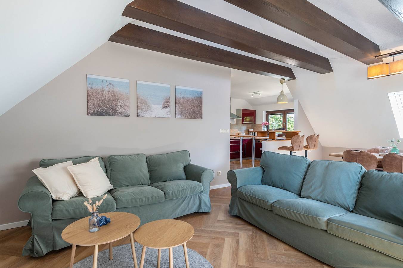 Appartement entier, Appartement « Kleiner Anker » avec terrasse privée, jardin et Wi-Fi in Warnow-Ouest, Rostock et ses environs