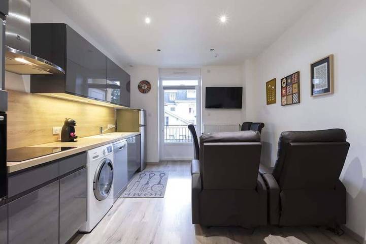 Appartement de vacances pour 2 personnes, avec Balcon et Jardin
