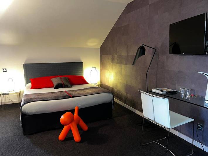 Maison d’hôte pour 6 personnes, avec jacuzzi et jardin ainsi que piscine et sauna à Les Herbiers - 4