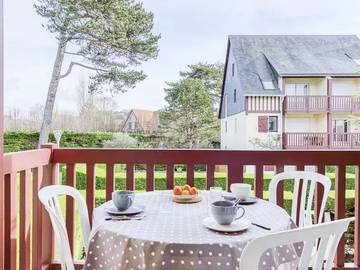 Gîte pour 2 personnes, avec balcon à Tourgéville
