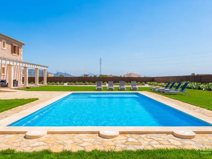 Casa rural para 10 personas, con Balcón/Terraza además de Jardín y Piscina en Sa Pobla - 3