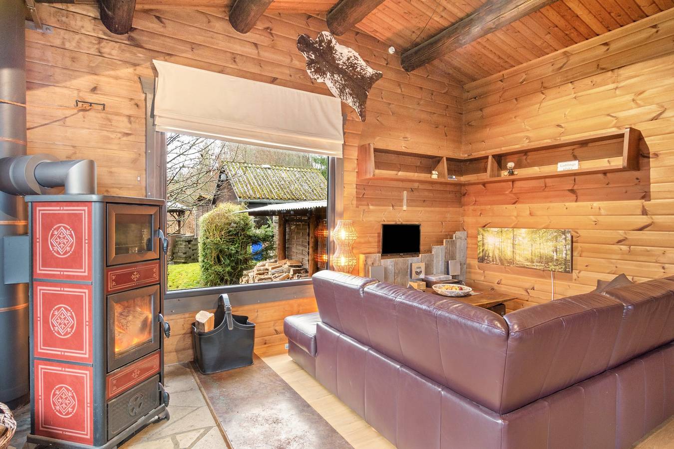 Casa de madera 'Harzville' con terraza privada, jardín y wifi in Bad Grund, Harzvorland