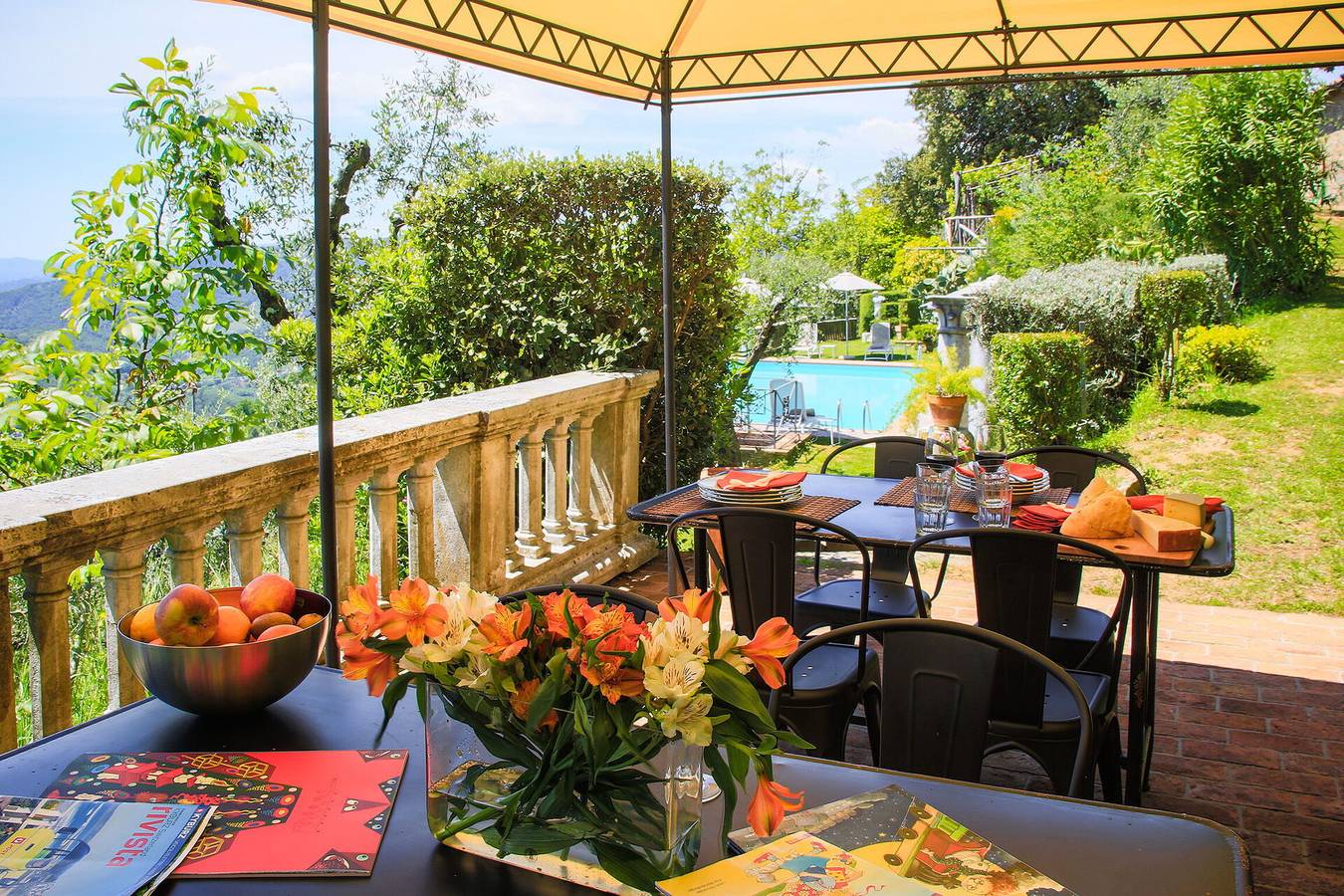 Villa für 8 Personen mit Garten in Lucca, Lucca Provinz