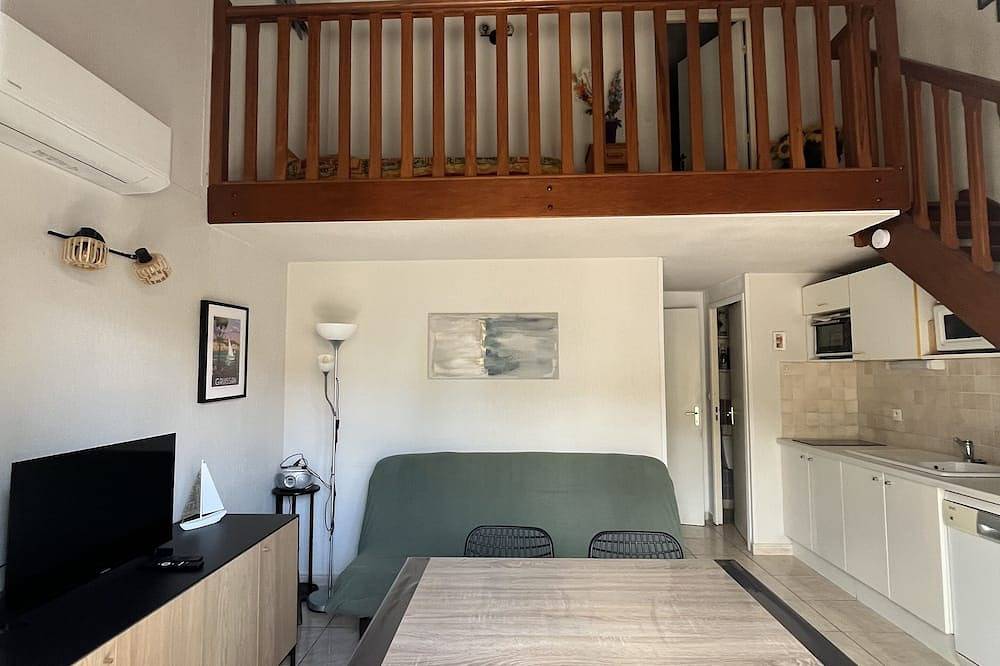 Komfortable Villa, Garten, Parkplatz in ruhiger Residenz 800 m vom Strand entfernt in Saint Pierre la Mer, Fleury