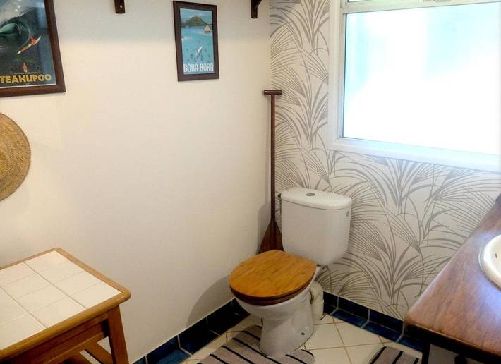 Location de vacances pour 4 personnes, avec piscine ainsi que terrasse et vue dans Papeari - 2