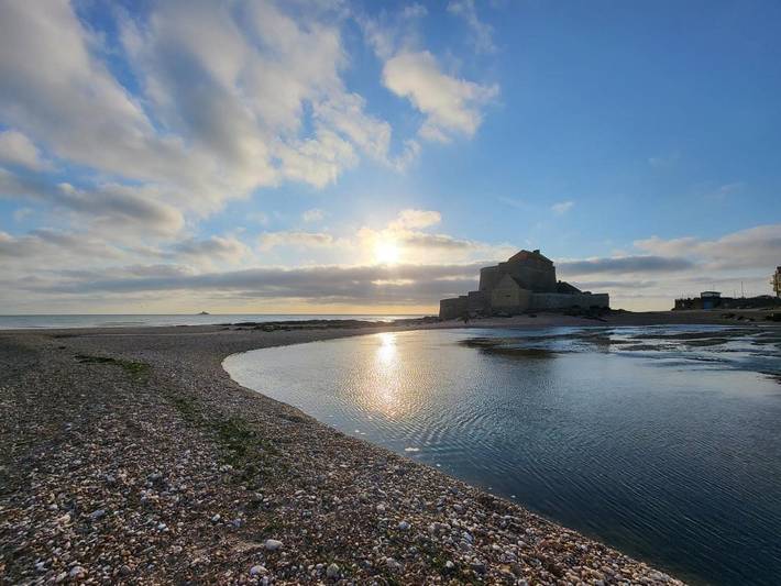 Gîte pour 2 personnes, avec vue ainsi que sauna et terrasse, animaux acceptés à Ambleteuse - 4