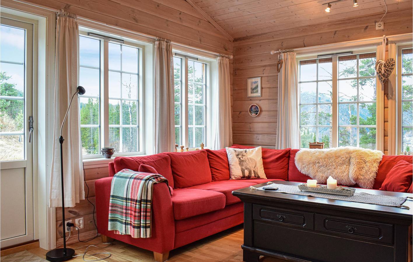 Feriehus for 12 personer med terrasse in Voss