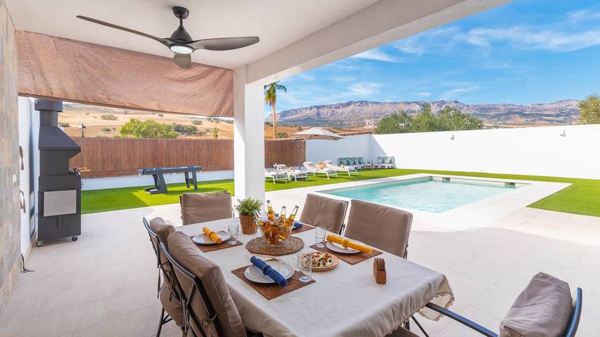 Casa rural para 5 personas, con piscina y balcón/terraza en Villanueva de la Concepción - 3