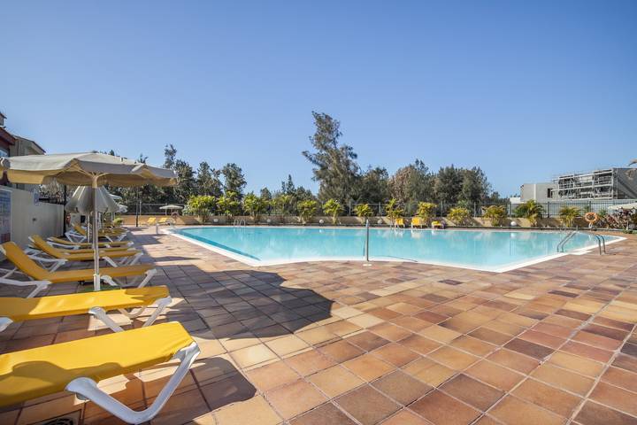 Ferienhaus für 6 Personen, mit Kinderpool und Balkon in Maspalomas