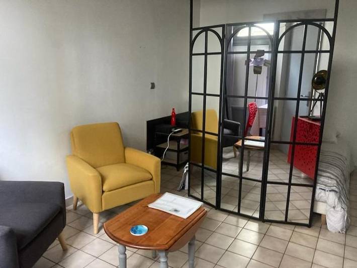 Gîte pour 2 personnes, avec terrasse et vue dans Château de Saumur