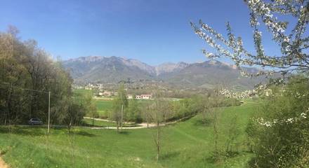 Gîte pour 5 personnes, avec balcon et vue à Paderno del Grappa