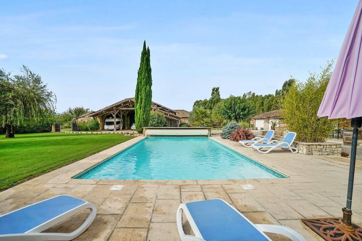 Charmante Villa in Saint Sylvestre sur Lot mit privatem Pool in Saint-Sylvestre-sur-Lot, Villeneuve-sur-Lot und Umgebung