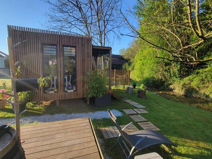 Tente pour 2 personnes, avec jardin et vue