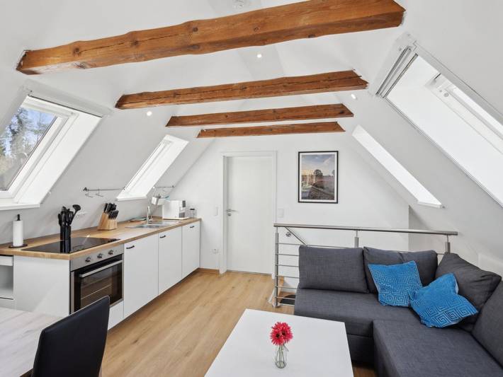 Appartement de vacances pour 4 personnes, avec jardin, animaux acceptés