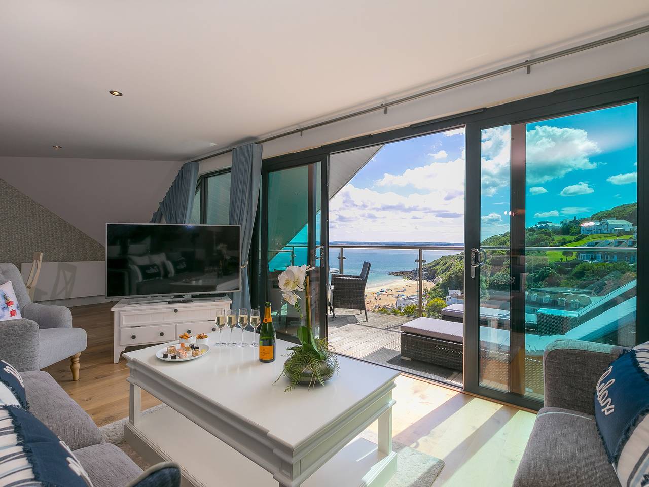Entire apartment, Porthminster Penthouse in St. Ives, Cornwall