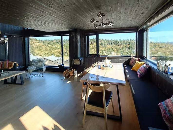 Geräumige Berghütte mit Aussicht, Sauna und Kamin in Kvitfjell, Ringebu