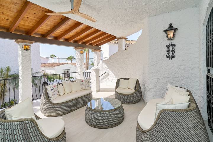 Apartamento para 6 personas, con Balcón y Jardín en Axarquía