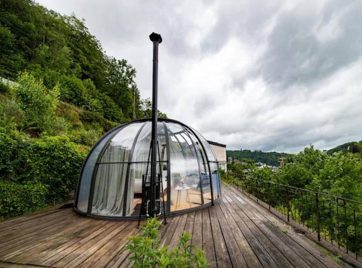 Camping pour 2 personnes, avec vue et terrasse dans Ardennes (Belgique) - 4