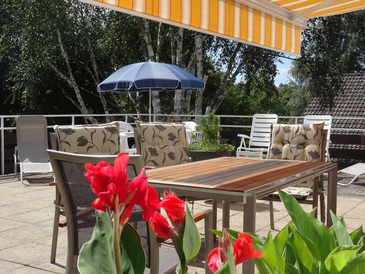 Ferienwohnung für 3 Personen, mit Garten und Terrasse sowie Ausblick in Waldachtal - 4