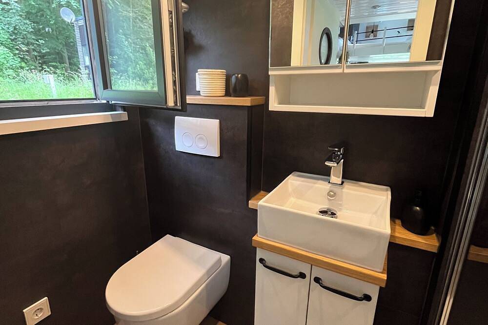 Gemütliches Tiny House „Spree-Maus“\nfamilienfreundlich - nur 50m bis zur Spree in Hangelsberg, Grünheide