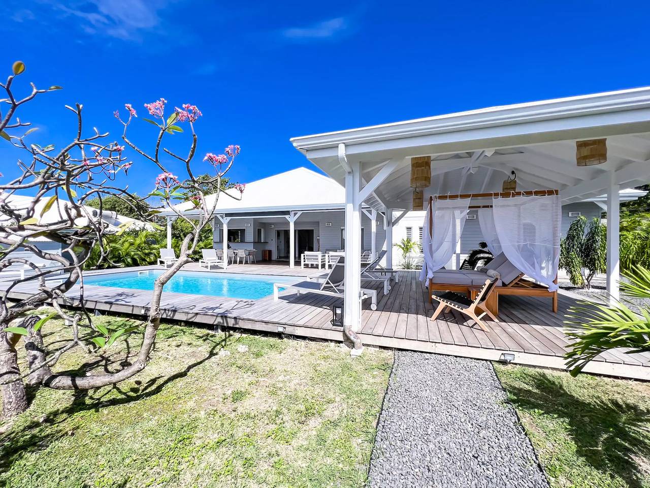 Villa Pelican Beach in Saint-François, Guadeloupe (Caribbean)