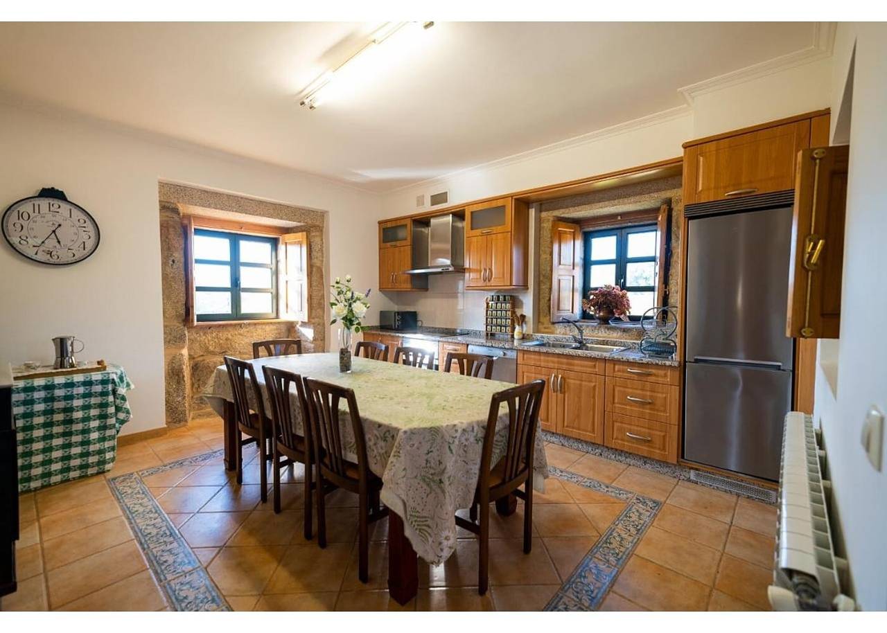 Finca 'María Bargiela' mit privater Terrasse, privatem Garten und Wlan in Salvaterra de Miño, Pontevedra Provinz