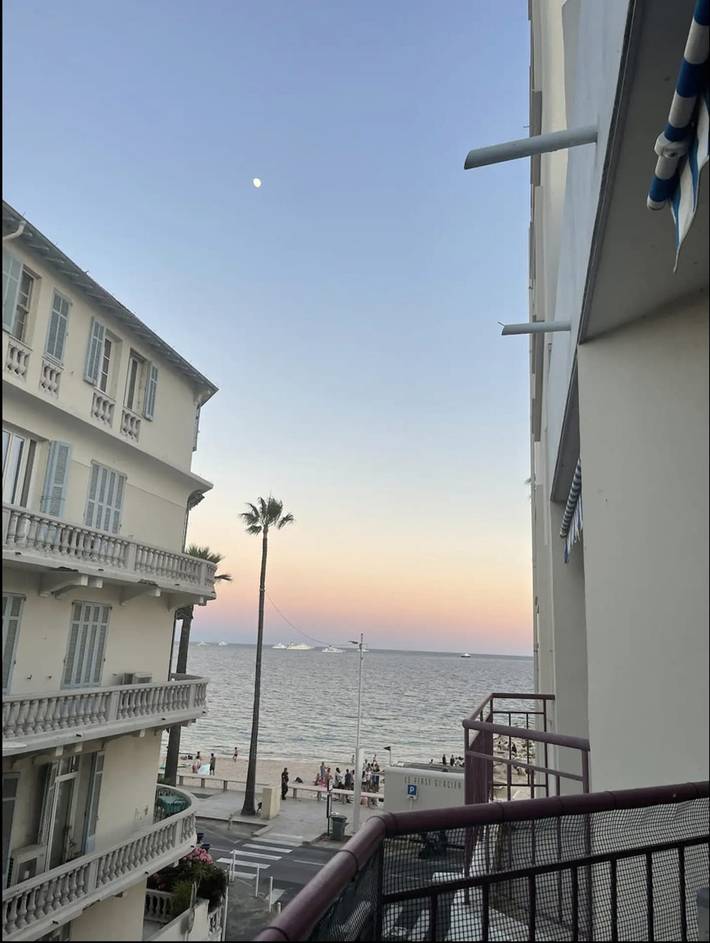 Apartament wakacyjny dla 4 osób, z balkon w Antibes