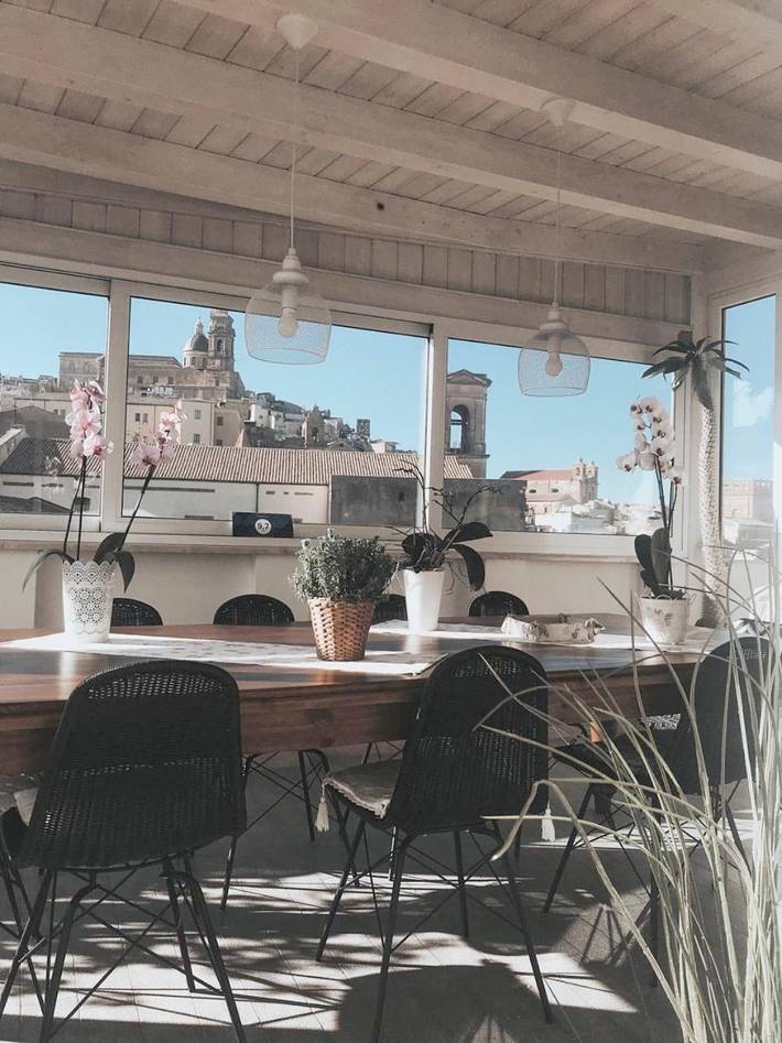 Appartamento per 5 persone, con Balcone e Terrazza nonché Giardino e Panorama a Caltagirone