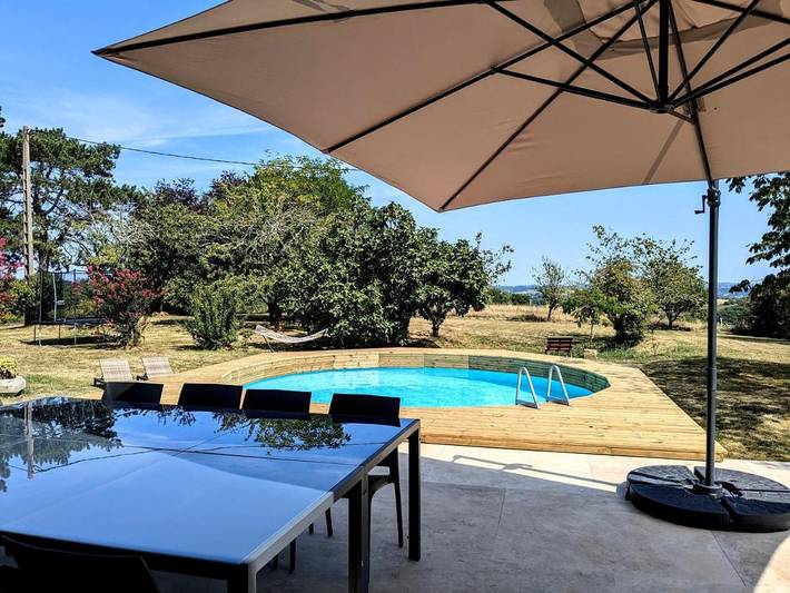 Location de vacances pour 15 personnes, avec piscine ainsi que jardin et vue à Auch - 2